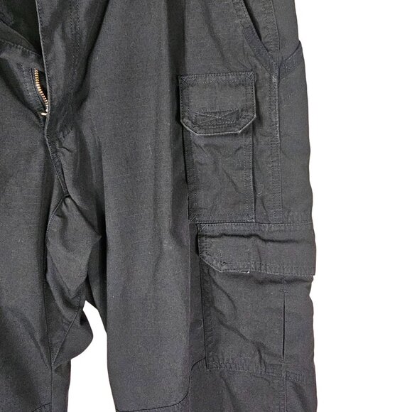 5.11 Tactical Series Mens Cargo Pants 36x32 Black Military Police Responder - Picture 11 of 11